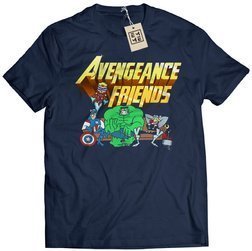 Avengeance Friends (męska koszulka t-shirt)