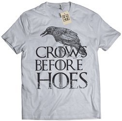 Crows Before Hoes (męska koszulka t-shirt)