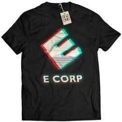E CORP (męska koszulka t-shirt)