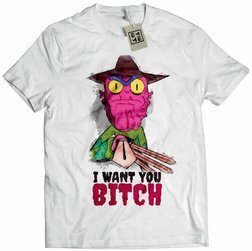 I Want You B-tch (męska koszulka t-shirt)