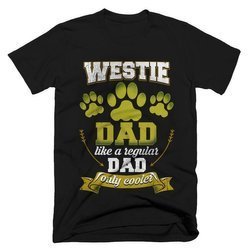 Koszulka Dzień Ojca Taty West Terrier Prezent