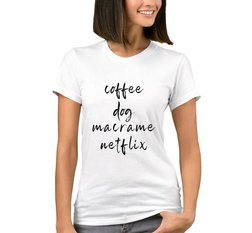 Koszulka Macrame Netflix Pies Prezent Makrama