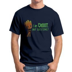Koszulka Męska Dla Niego Na Prezent Groot Geek
