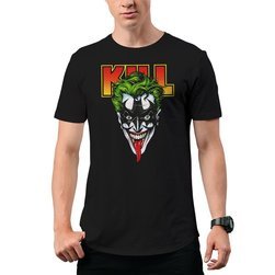 Koszulka Męska Prezent Joker KISS KILL Batman