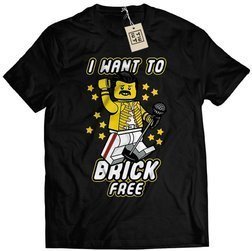 Koszulka Queen Freddie Mercury Lego Prezent