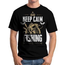 Koszulka Wędkarska Prezent dla Wędkarza Taty Dziadka Ryby