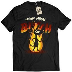Meow Meow (męska koszulka t-shirt)