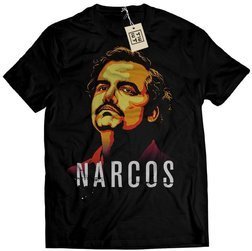 Męska Koszulka T-shirt z Nadrukiem Pablo Escobar Narcos