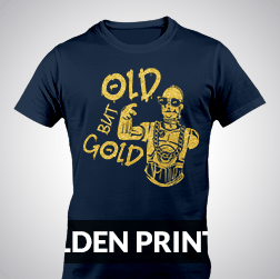 OLD BUT GOLD (męska koszulka t-shirt)