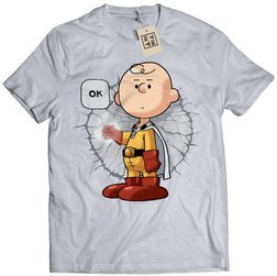 One Punch Charlie (męska koszulka t-shirt)