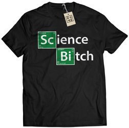 Science B-tch (męska koszulka t-shirt)