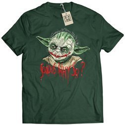 Serious Yoda (męska koszulka t-shirt)