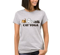T-shirt Koszulka Damska Cat Yoda Prezent