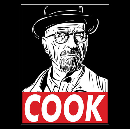 COOK (męska koszulka t-shirt)