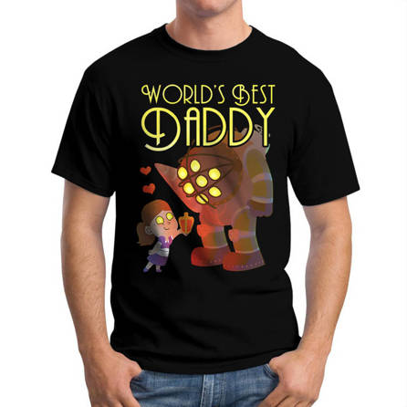 Koszulka Męska Gry Bioshock Daddy