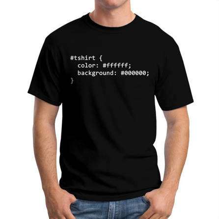 Koszulka Męska IT CSS Dla Webdesignera