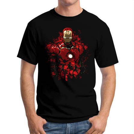 Koszulka Męska Marvel Avengers Ironman