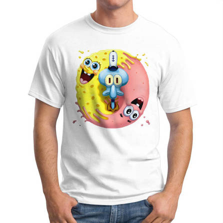 Koszulka Męska SpongeBob Candy Swirl