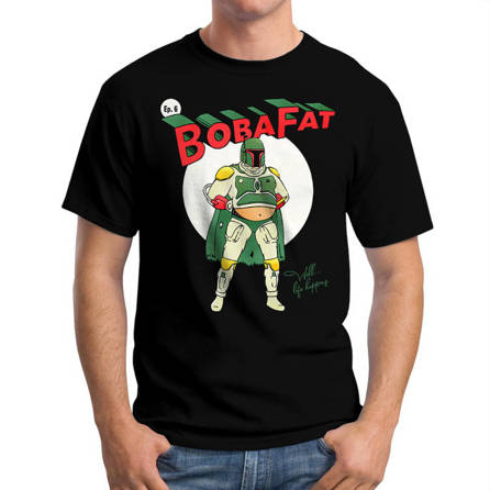 Koszulka Męska Star Wars Boba Fat