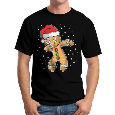 Koszulka Męska Święta Ciasteczek Dabowanie