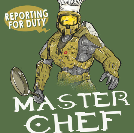 Master Chef (męska koszulka t-shirt)