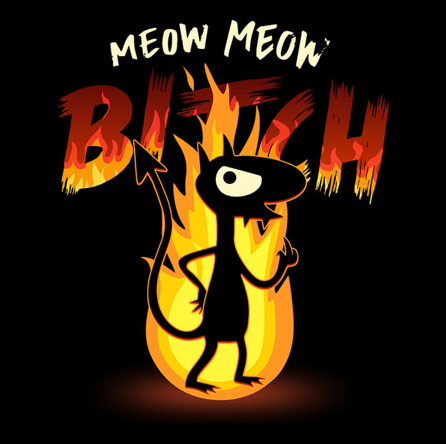 Meow Meow (męska koszulka t-shirt)