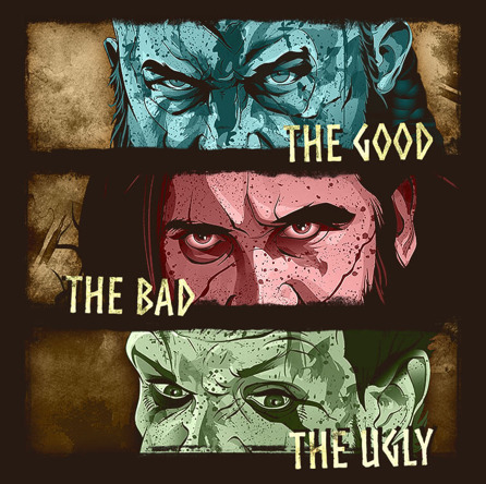 The Good, The Bad, The Ugly (męska koszulka t-shirt)