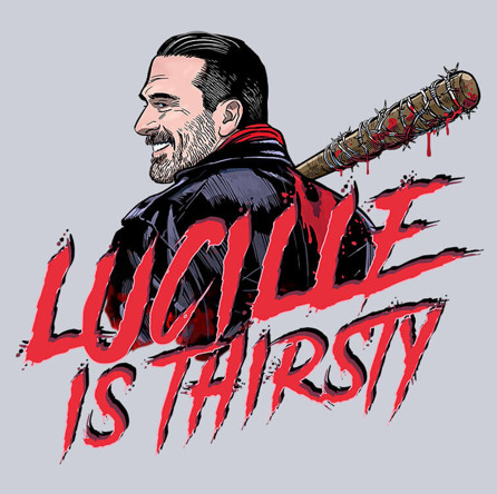 Thirsty Lucille (męska koszulka t-shirt)